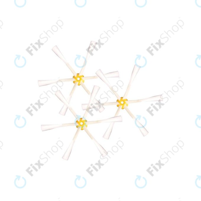 iRobot Roomba 500, 600, 700-series - Többkarú Oldalkefe (3db)