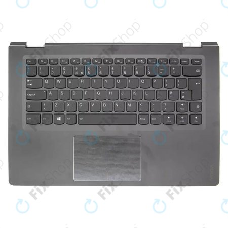 Lenovo Yoga 510-14AST - Billentyűzet + karfa - 77020931 Genuine Service Pack