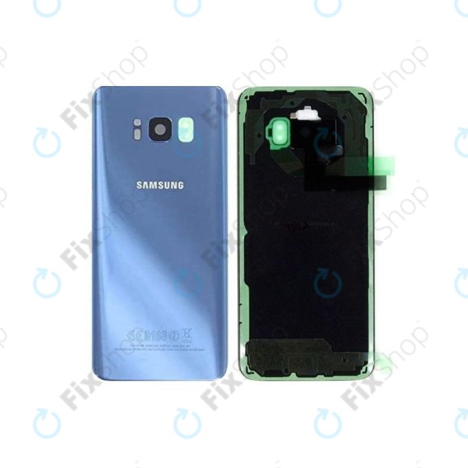Samsung Galaxy S8 G950F - Akkumulátor Fedőlap (Coral Blue) - GH82-13962D Genuine Service Pack