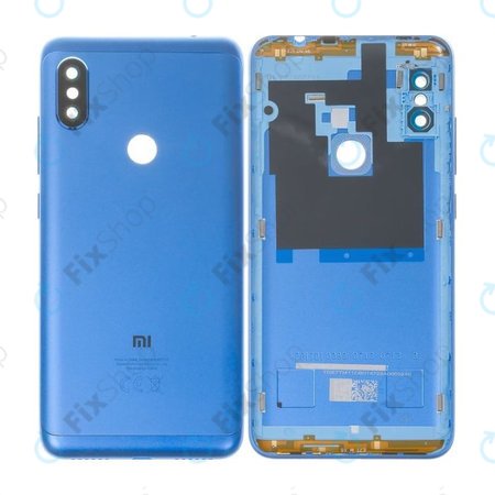 Xiaomi Redmi Note 6 Pro - Akkumulátor Fedőlap (Blue)