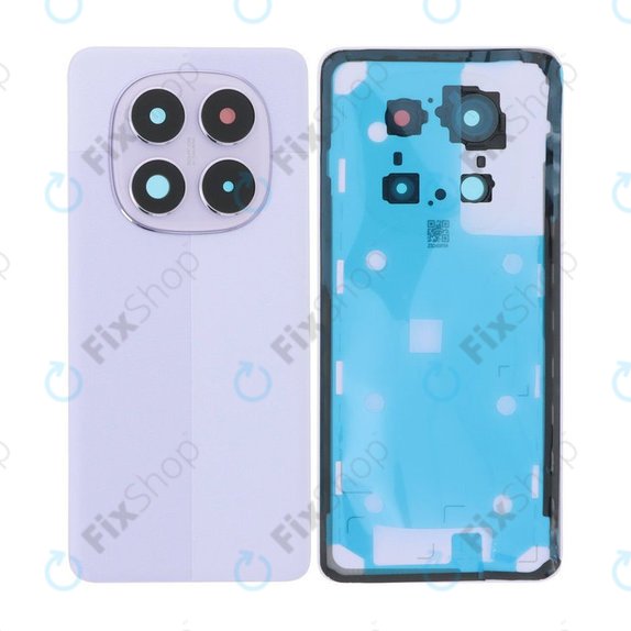 Xiaomi Redmi Note 14 Pro 5G 24090RA29G - Akkumulátor Fedőlap Komplett (Lavender Purple)