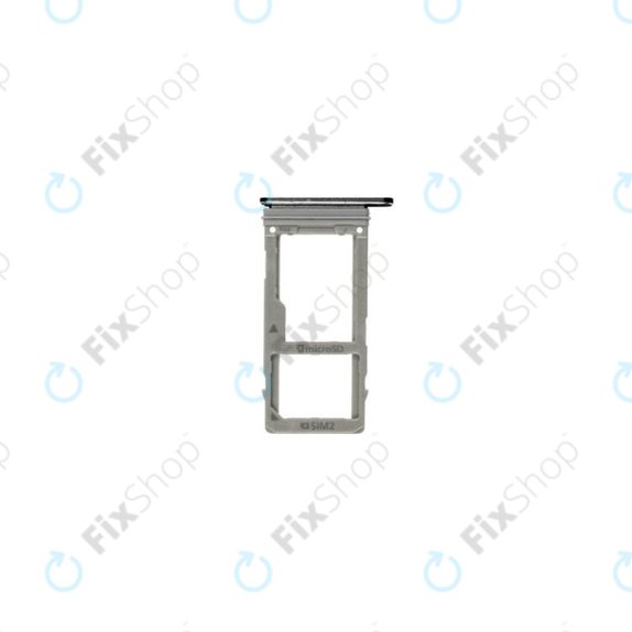 Samsung Galaxy A8 A530F (2018) - SIM + SD Adapter (Black) - GH98-42519A Genuine Service Pack