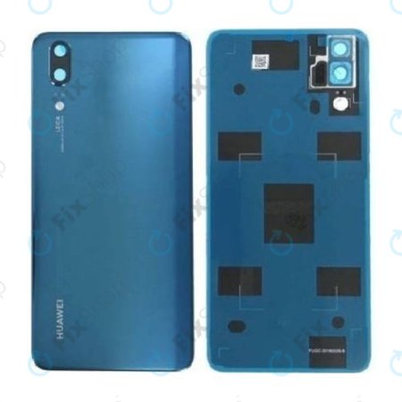 Huawei P20 - Akkumulátor fedőlap (Blue) - 02351WKU Genuine Service Pack