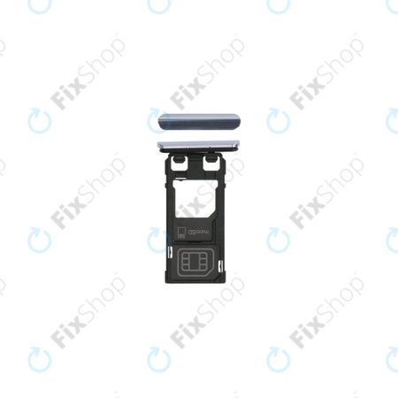 Sony Xperia 1 - SIM + SD Adapter (Szürke) - 1319-0254