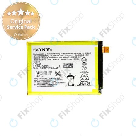 Sony Xperia Z5 Premium E6853, Dual E6883 - Akkumulátor LIS1605ERPC 3430mAh - 1296-2635 Genuine Service Pack