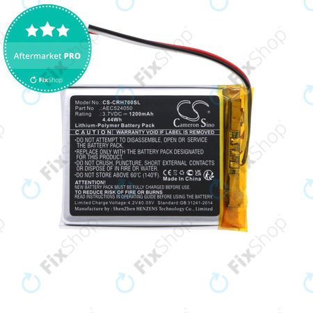 Akkumulátor Corsair HS75 XB, HS70 SE Void Pro RGB, HS70SE, 1200mAh, Li-Pol, 3.7V, AEC524050, HQ