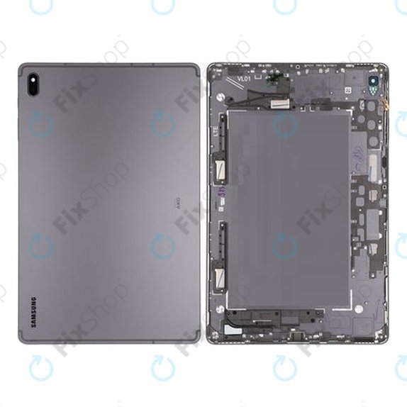 Samsung Galaxy Tab S7 FE 5G T736B - Akkumulátor Fedőlap (Mystic Black) - GH82-25745A Genuine Service Pack