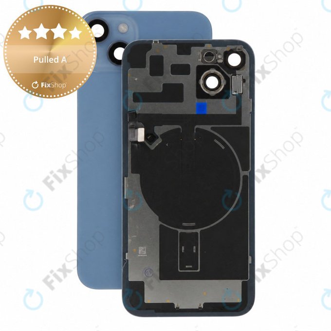 Hátsó ház üveg iPhone 14 Plus készülékhez, Blue, Pulled A