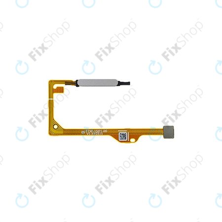 Huawei P Smart (2021) - Ujjlenyomat Érzékelő + Flex Kábel (Blush Gold) - 23100615 Genuine Service Pack