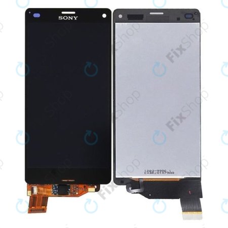 Sony Xperia Z3 Compact D5803 - LCD Kijelző + Érintőüveg (Black) TFT