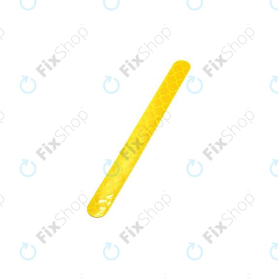 Xiaomi Mi Electric Scooter 1S, 2 M365, Essential, Pro, Pro 2 - Motorfedél Reflex Matrica - I. Típus (Yellow) - C002550015200 Genuine Service Pack