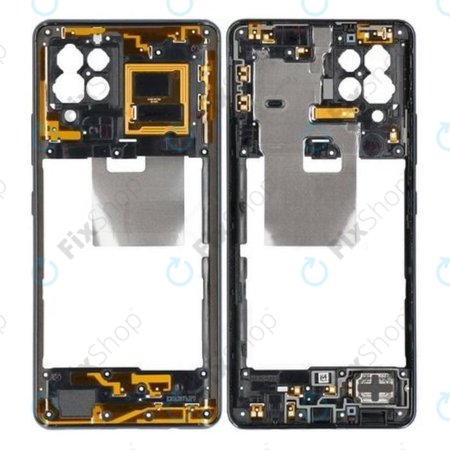 Samsung Galaxy A42 5G A426B - Középső Keret (Prism Dot Black) - GH97-25855A Genuine Service Pack