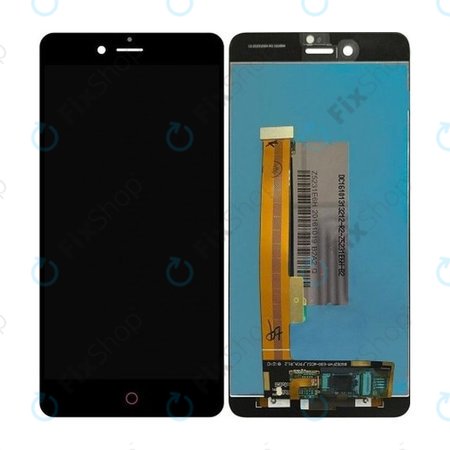 Nubia Z11 mini - LCD Kijelző + Érintőüveg (Black) TFT