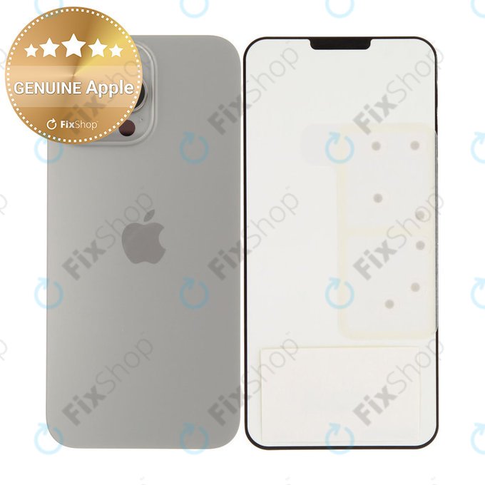 Hátsó Ház Üveg | iPhone 16 Pro Max | Natural Titanium | 661-44961 | Genuine Apple