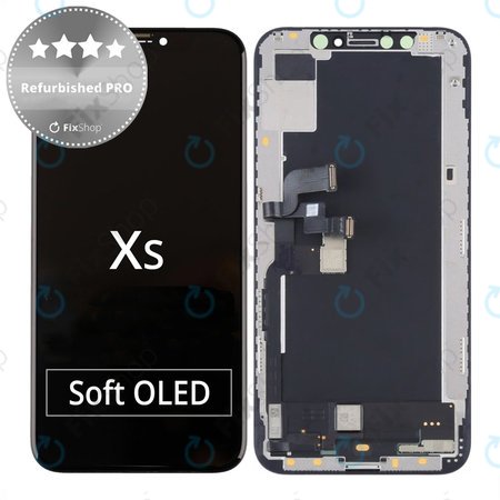 Apple iPhone XS - LCD Kijelző + Érintőüveg + Keret Refurbished PRO
