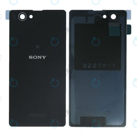 Sony Xperia Z1 Compact - Elem fedél NFC nélkül (Black)