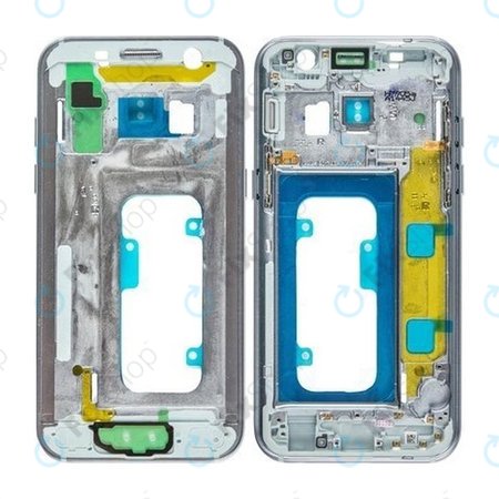 Samsung Galaxy A3 A320F (2017) - Középső Keret (Kék) - GH96-10575C