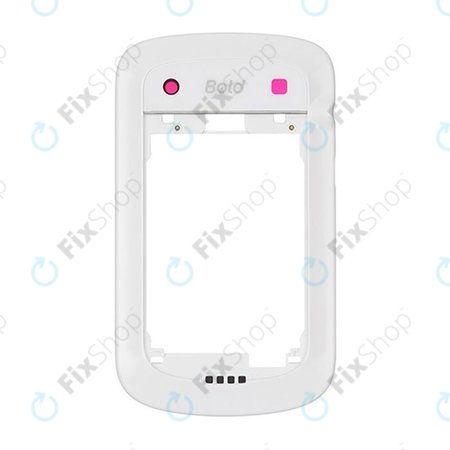 Blackberry Bold Touch 9900 - Középső Keret (White)