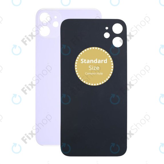 Apple iPhone 11 - Hátsó Ház Üveg (Purple)