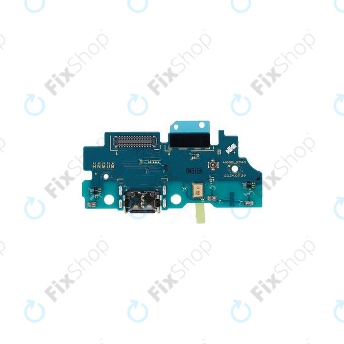 Samsung Galaxy A16 5G - Töltő Csatlakozó + PCB Alaplap - GH96-18449A Genuine Service Pack