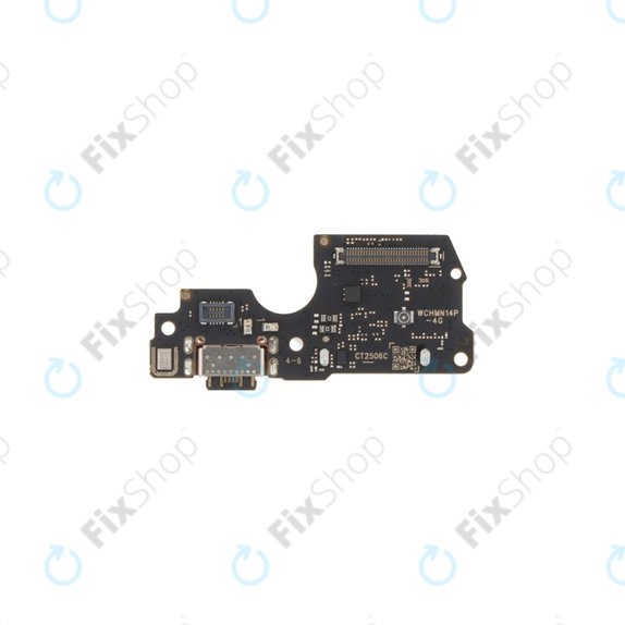 Xiaomi Redmi Note 14 Pro 4G 24116RACCG - Töltő Csatlakozó + PCB Alaplap + SIM számláló