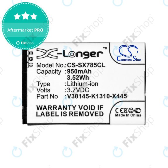 Akkumulátor Siemens Gigaset, Openstage, SL, 950mAh, Li-Ion, 3.7V, V30145-K1310-X445, HQ