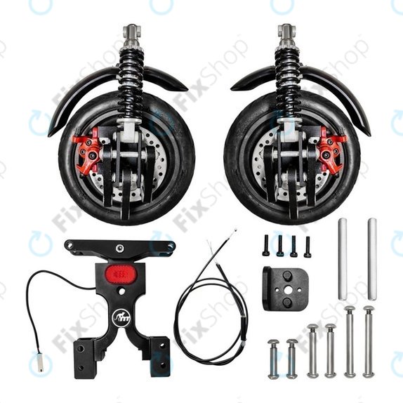 Monorim X3 - Felfüggesztés Készlet Két Hátsó Kerékkel a Xiaomi Mi Elektromos Rollerhez 2 M365, Pro, Pro 2, Mi 3