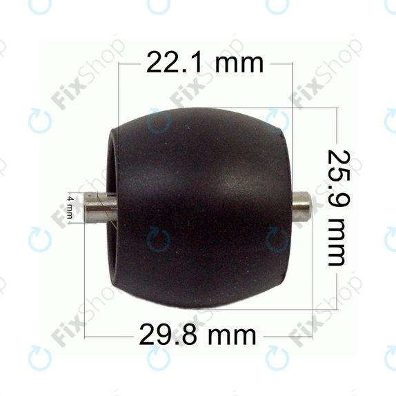 Első kerék Dreme Bot L10 Pro, L10s Ultra Gen2, Roborock S4, S6, S7, Xiaomi Mi Robot Vacuum Mop 2s, Pro készülékhez