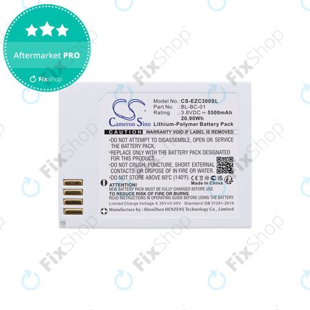 Akkumulátor Ezviz C3a, 5500mAh, Li-Pol, 3.8V, BL-BC-01, HQ