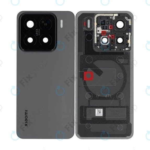 Xiaomi 15 5G - Akkumulátor Fedőlap (Black) - 560067000O300 Genuine Service Pack