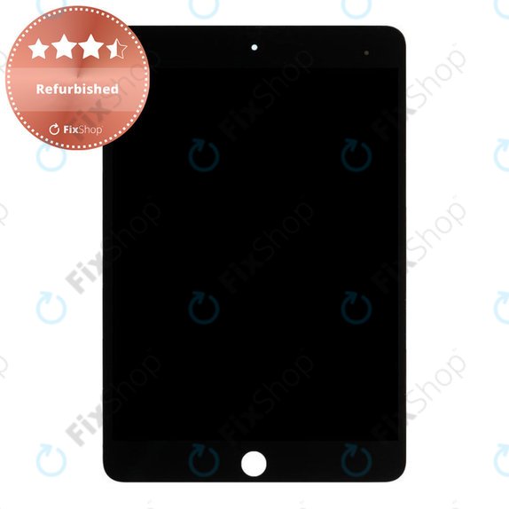 LCD Kijelző iPad Mini 5, Black, Érintőüveg keret nélkül, Refurbished