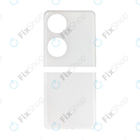 Huawei P50 Pocket BAL-AL00 BAL-L49 - Akkumulátor Fedőlap (Silver) (Felső + Alsó)
