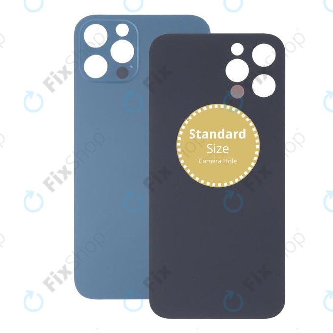 Apple iPhone 13 Pro Max - Hátsó Ház Üveg (Blue)