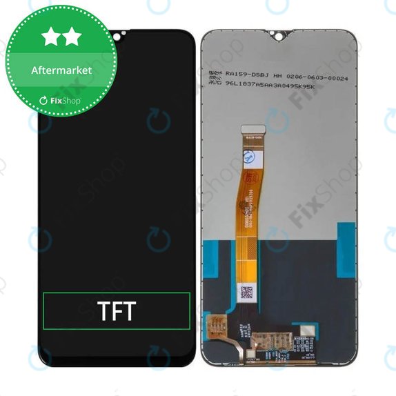 Realme 5 Pro - LCD Kijelző + Érintőüveg TFT