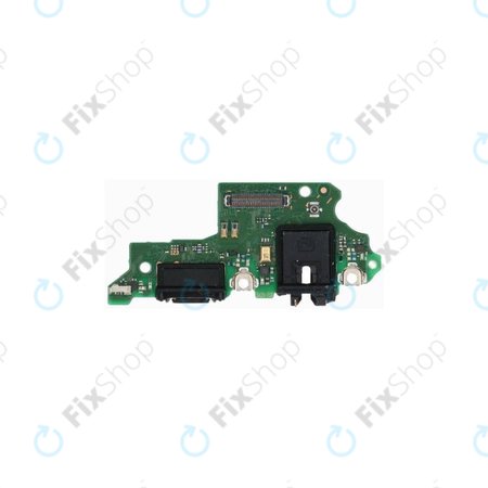 Huawei P Smart Pro - Töltő Csatlakozó + PCB Alaplap - 02353HRA Genuine Service Pack