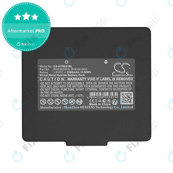 Akkumulátor Hetronic, 2500mAh, Ni-MH, 3.6V, RHE3620KG, HQ