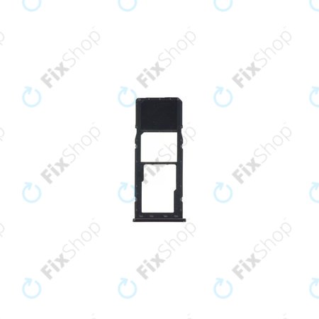 Samsung Galaxy A7 A750F (2018) - SIM Adapter (Black) - GH98-43635A Genuine Service Pack