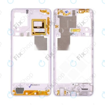 Samsung Galaxy A22 A225F - Középső Keret (Violet) - GH98-46652C Genuine Service Pack