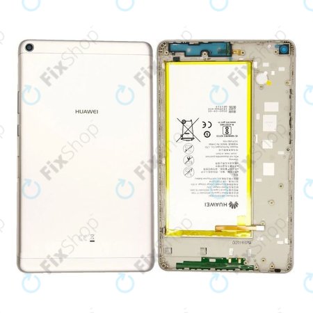 Huawei MediaPad T3 8.0 Lite KOB-L09 - Akkumulátor fedőlap (Arany) - 02351JCT