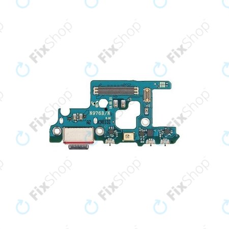 Samsung Galaxy Note 10 Plus N975F - Töltő Csatlakozó + PCB Alaplap - GH96-12741A Genuine Service Pack