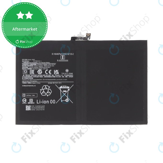 Xiaomi Redmi Pad SE - Akkumulátor BN81 8000mAh