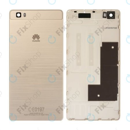 Huawei P8 Lite - Akkumulátor fedőlap (Gold) - 02350HVT Genuine Service Pack