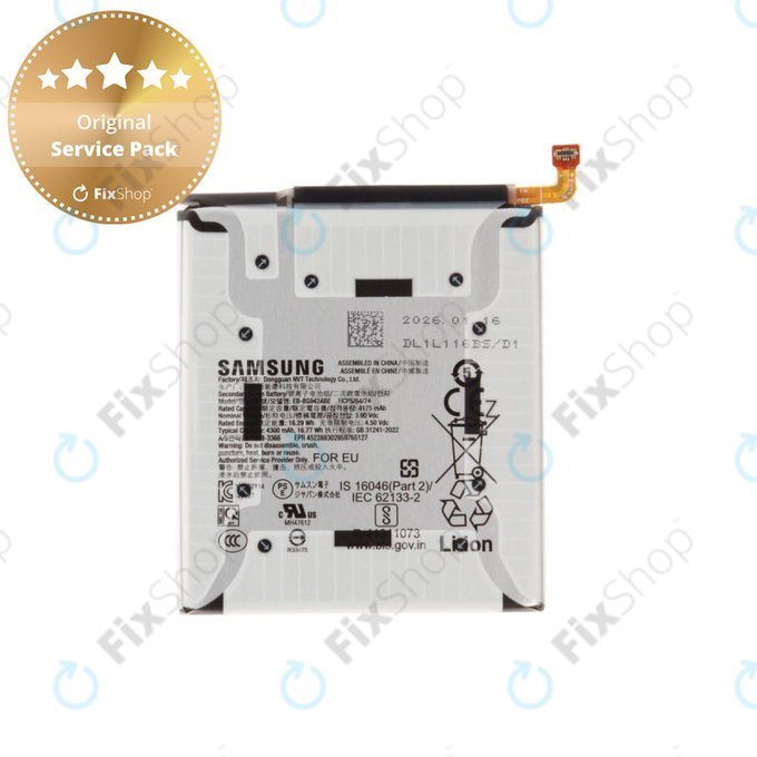 Akkumulátor Samsung S26, EB-BS942ABE, GH82-39193A, Genuine Service Pack