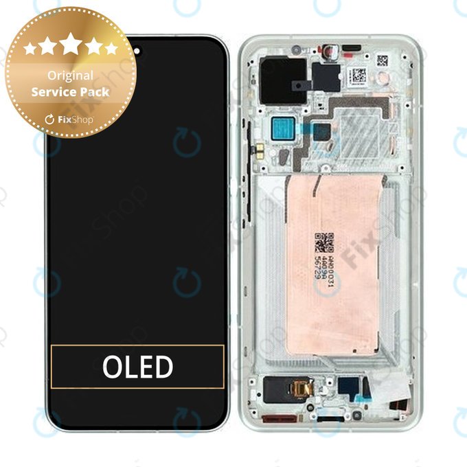 Xiaomi 15 5G - LCD Kijelző + Érintőüveg + Keret (Green) - 560063000O300 Genuine Service Pack