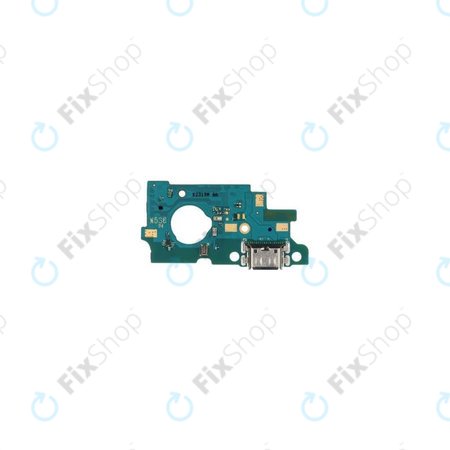 Samsung Galaxy M53 5G M536B - Töltő Csatlakozó + PCB Alaplap - GH96-15096A Genuine Service Pack