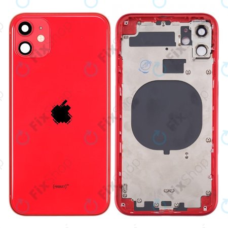Apple iPhone 11 - Hátsó Ház (Red)
