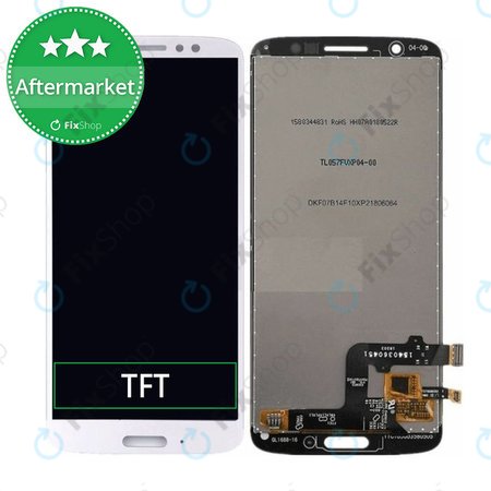 Motorola Moto G6 XT1925 - LCD Kijelző + Érintőüveg (Silver) TFT