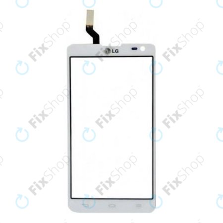 LG Optimus L9 II D605 - Érintőüveg (Fehér) - EBD61586401