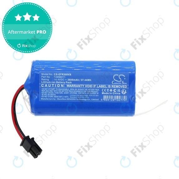 Akkumulátor Eufy RoboVac L30 Hybrid+, Concept VR2110, 2600mAh, Li-Ion, 14.4V, T2996011, HQ