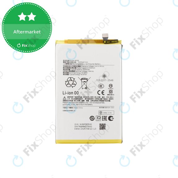 Xiaomi Redmi A5 4G - Akkumulátor BP5E 5200mAh